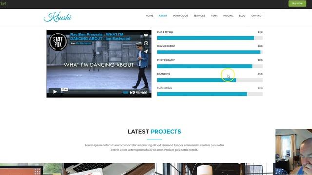 Khushi Themeforest Wordpress Template Review смотреть онлайн