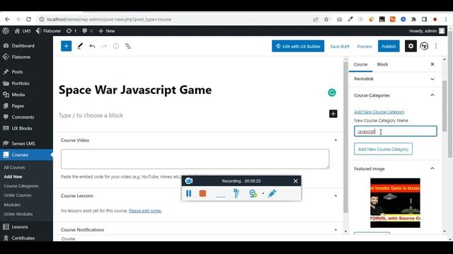 Sensei LMS Website WordPress tutorial | Sensei LMS PRO смотреть онлайн