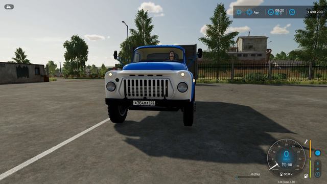 Farming Simulator 22 Газ 53 mod смотреть онлайн