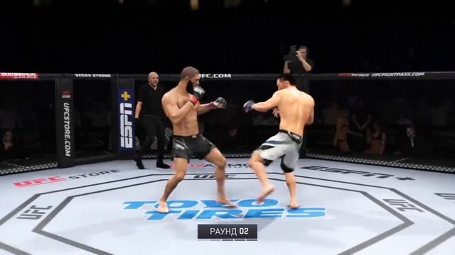 ХАМЗАТ ЧИМАЕВ VS ШАВКАТ РАХМОНОВ UFC 4 CPU VS CPU смотреть онлайн