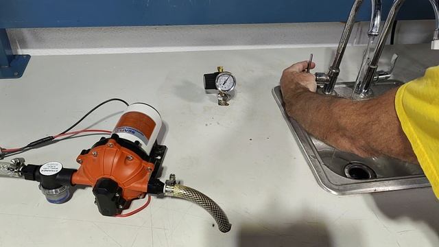 SEAFLO 55 Series 5.5 GPM Water Pressure Pump смотреть онлайн