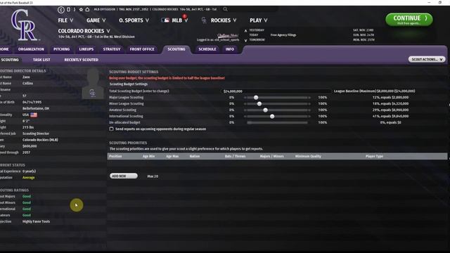 Out of the Park Baseball Tutorial - Five Tips to Help Build a Winning Team смотреть онлайн