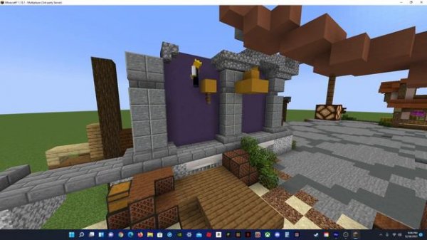 Hypixel Skyblock Hub Recreation Update 3!