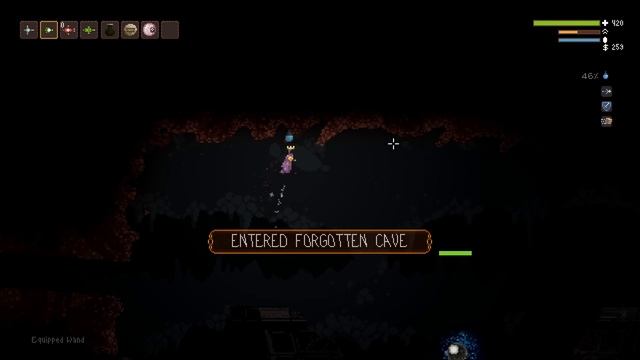 My favorite way to defeat the Forgotten boss in Noita смотреть онлайн
