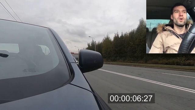 Legacy 3.0 Против Lancer 2.4. Кто быстрее за 500к? Гонка! смотреть онлайн