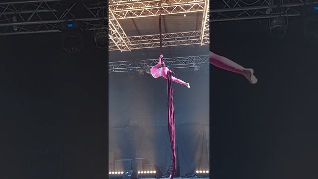 Екатерина Хоренко, спортивные соревнования- воздушная гимнастика Aerial Silk Pollux 2021