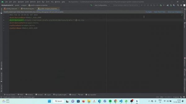 how to change gradle version in android studio ?#update gradle file #gradle version change