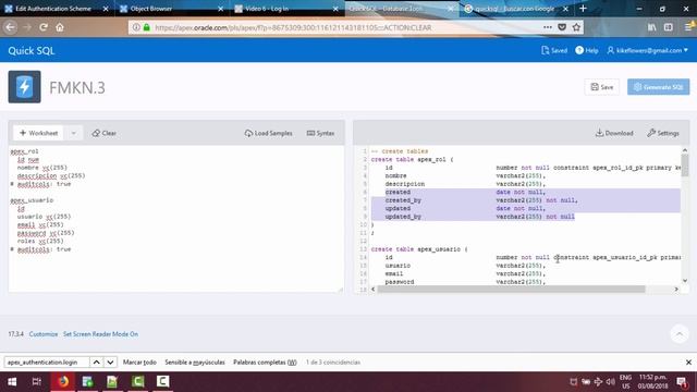 Login personalizado Oracle Apex Video 6 Parte 1 смотреть онлайн