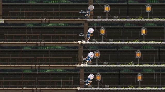 Touhou Luna Nights run/slide speed comparisons смотреть онлайн