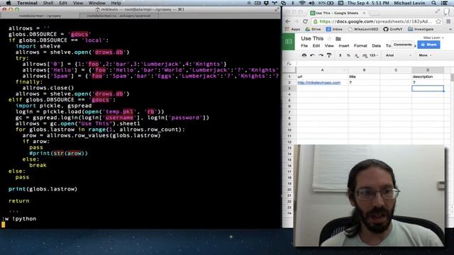 Switching from Python Dicts to Python Lists смотреть онлайн
