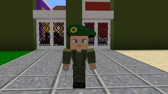 ASKERLİKTEN KOMUTANLIĞA | BEBEK ASKER'in HAYATI! ? - Minecraft смотреть онлайн