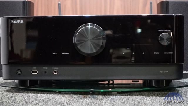 Paquete para cine en casa de receptor marca Yamaha modelos RX-V4A, NS-PA160 y NS-SW100 смотреть онлайн