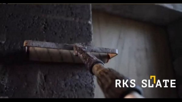 Технология укладки 3D панелей из натурального камня от RKS SLATE