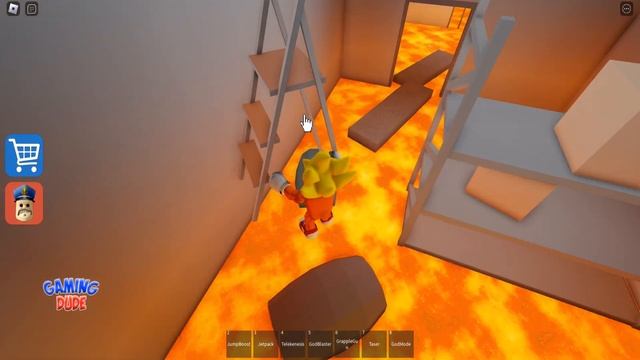 ESCAPE BARRY'S PRISON RUN - New LAVA MODE Added NEW UPDATE Roblox HD смотреть онлайн