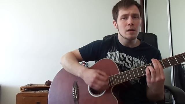 Stone Sour - Through the glass (acoustic cover) смотреть онлайн