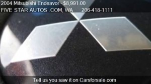 2004 Mitsubishi Endeavor XLS 4WD - for sale in Seattle, WA 9