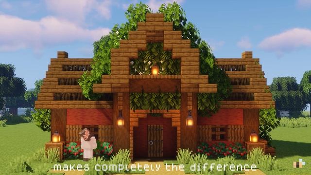 Minecraft: How To Build a ✨? Winery - ? Vineyard ?✨ | Snishinka смотреть онлайн