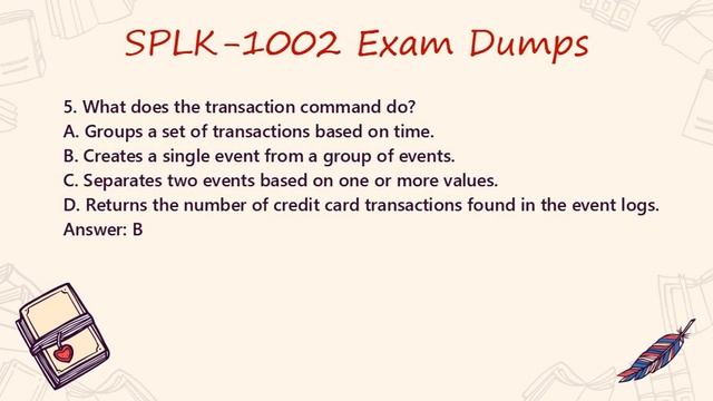 SPLK-1002 Splunk Core Certified Power User Updated Dumps смотреть онлайн