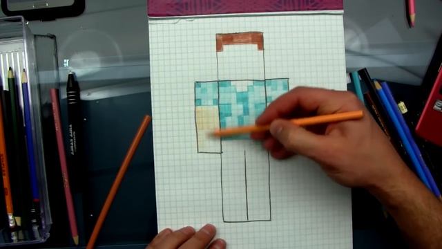 How To Draw - Herobrine from Minecraft смотреть онлайн