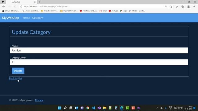 Learn ASP.NET Core 6.0 - Full Course for Beginners[Tutorial] in Hindi | Day-5 смотреть онлайн