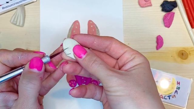 МК из пластилина «Клубнично-молочный Дракон Милка».