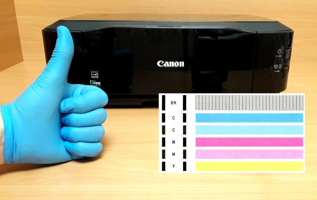 Восстановление печатающей головки принтера CANON. смотреть онлайн