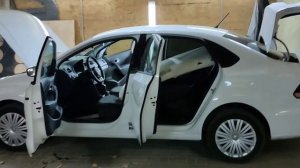 Автозвук своими руками. Volkswagen Polo Sedan.