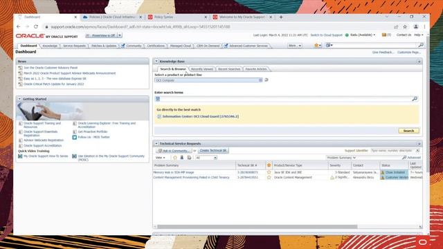 Oracle Cloud - Service Support Types смотреть онлайн