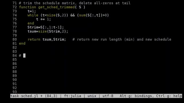 asmr coding Optimal Task Scheduler in Julia #asmr #coding #programming #notalking #julia смотреть онлайн