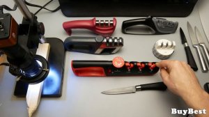 ЛУЧШАЯ продольная ТОЧИЛКА с Алиэкспресс | Точилка для ножей WAK 5 в 1 - с регулируемым углом заточк