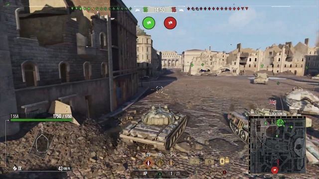 T55a Fun Tank But... ll Wot Console - World of Tanks Modern Armour смотреть онлайн