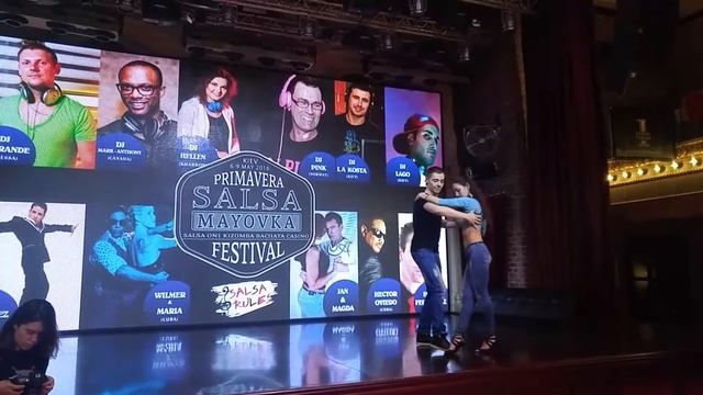 MasterClass в рамках Salsamayovka Рarty 21.02.2016 смотреть онлайн