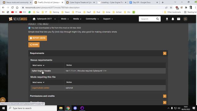 How To Install & Use Freefly Noclip Freecam Flying Cyberpunk 2077 PC Nexus Mod By KeanuWheeze