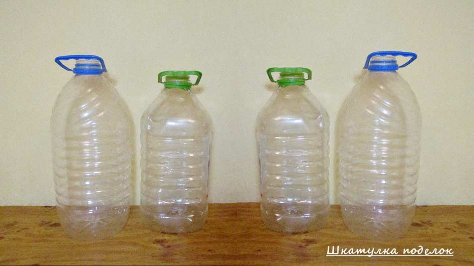 Цветочные горшки из пластиковых бутылок для сада. Поделки своими руками для сада