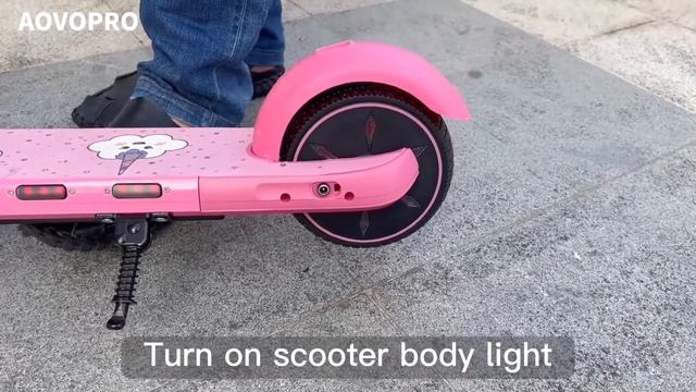 AOVOPRO KES1 Kids Electric Scooter