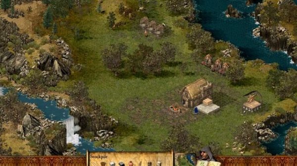 Stronghold HD gameplay (PC Game, 2001)