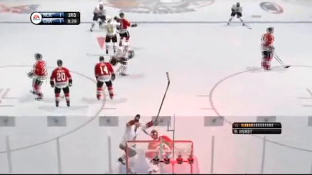 NHL 09 Be A Pro: Rockford at Chicago, Game 29 смотреть онлайн