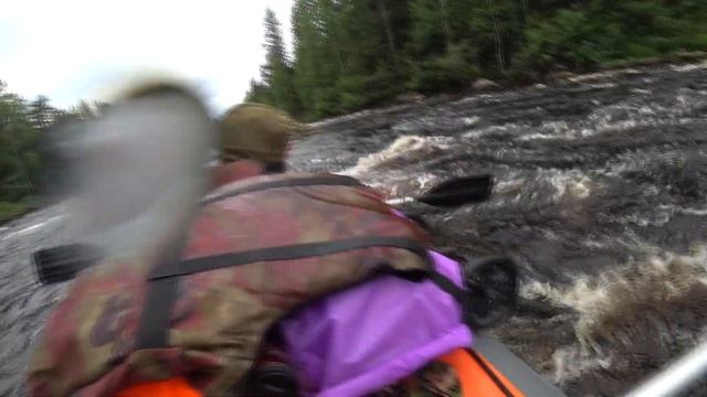 Белорусы в Карелии.Часть#2.Суоярви, Суойоки, Шуя, пороги Грива и Медвежий.Рыбалка смотреть онлайн