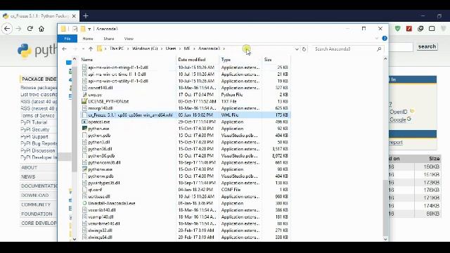 cx_Freeze in Anaconda Environment смотреть онлайн