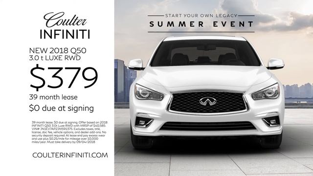 2018 INFINITI Q50 & 2019 INFINITI QX50 | Coulter INFINITI August 2018 смотреть онлайн