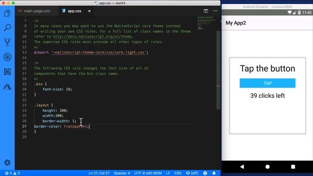 Trying the New Elevation (Shadow) Support in NativeScript смотреть онлайн