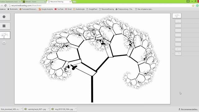 Рисуем и выращиваем фракталы: Whorld, Recursive Drawing, Synplant