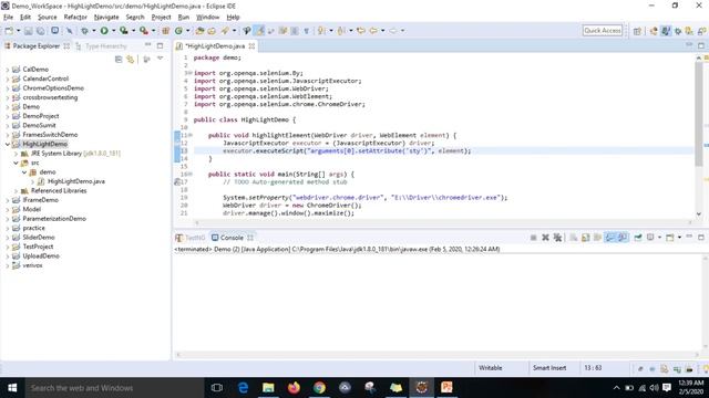 Highlighting Web Elements using Selenium Java Automation Testing смотреть онлайн