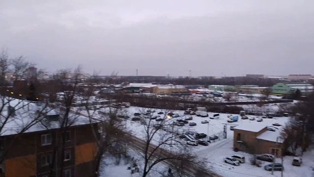 Вид с 7 этажа на Омск смотреть онлайн