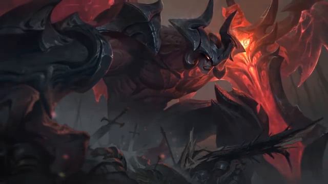Aatrox Login Screen Animation Theme Intro Music Song【1 HOUR】 смотреть онлайн