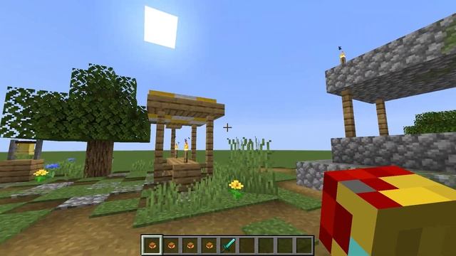 working iron man suit in minecraft смотреть онлайн