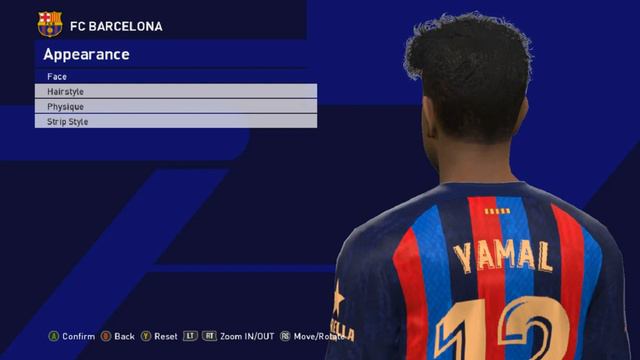 FACE PES 2017 - LAMINE YAMAL 2023 смотреть онлайн