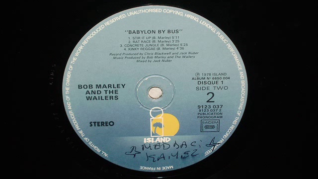 BOB MARLEY & THE WAILERS - RAT RACE смотреть онлайн