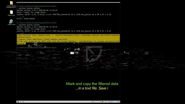 Recover bookmarks from Firefox via ADB (without cloud sync feature) смотреть онлайн