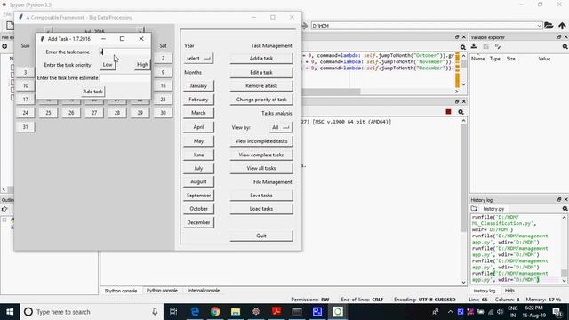 Task Management System in Python смотреть онлайн